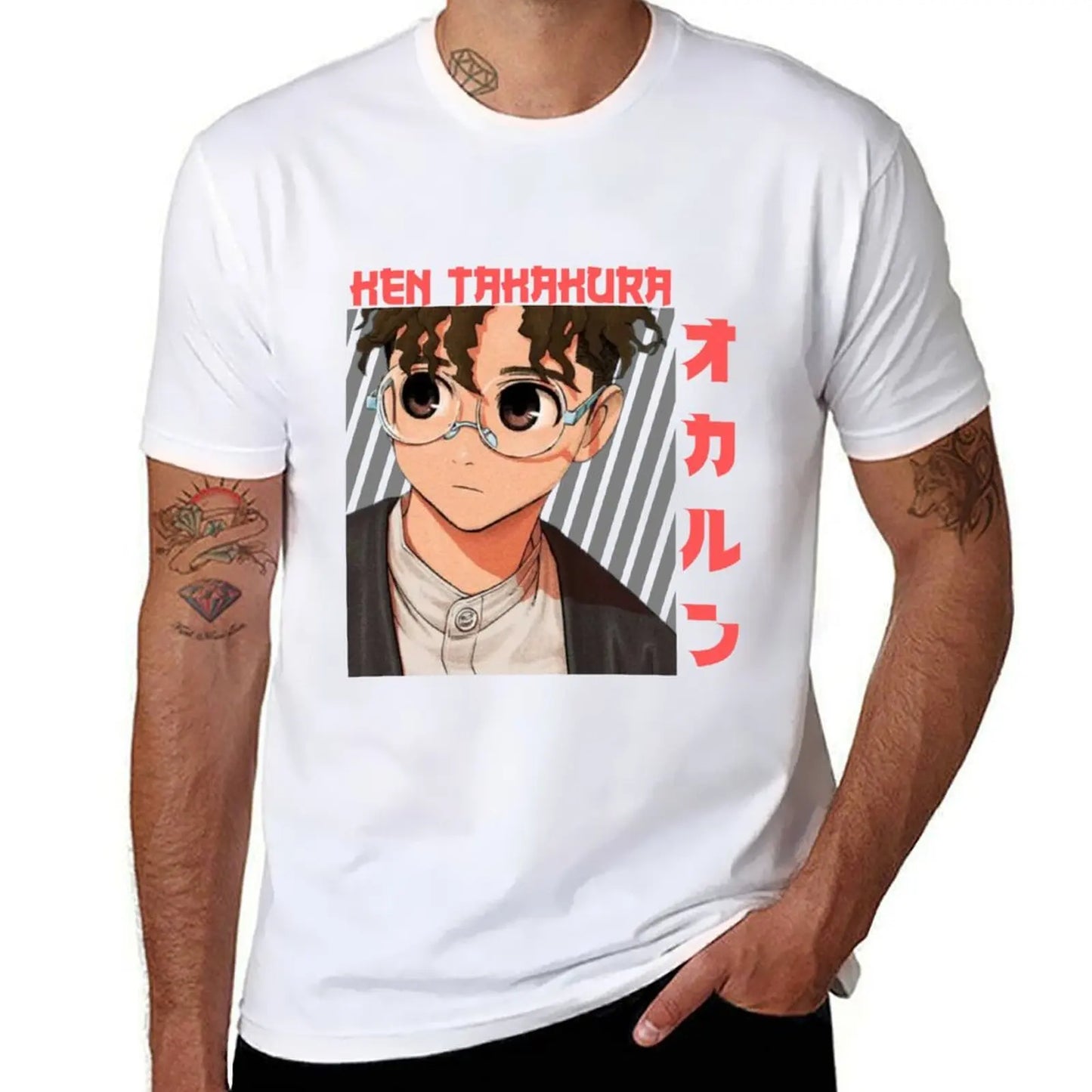 Dandadan: Okarun In Japanese - Ken Takakura T-shirt anime clothes new edition sublime