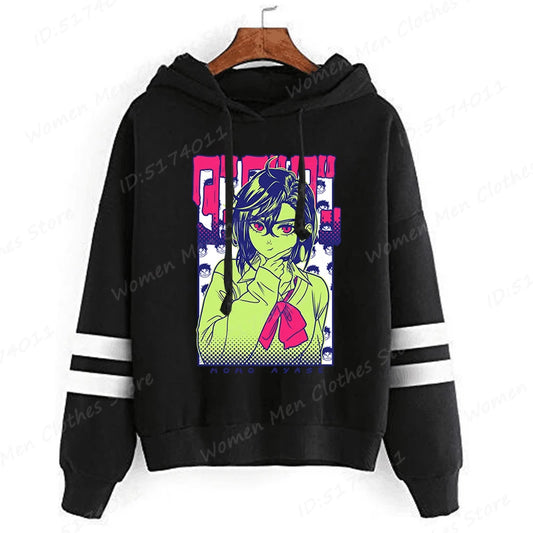 Dandadan: Okarun Hoodies Women Hooded Hoodie Funny Anime Print Sweatshirt Dandadan Graphic Casual Streetwear Hooded Pullovers