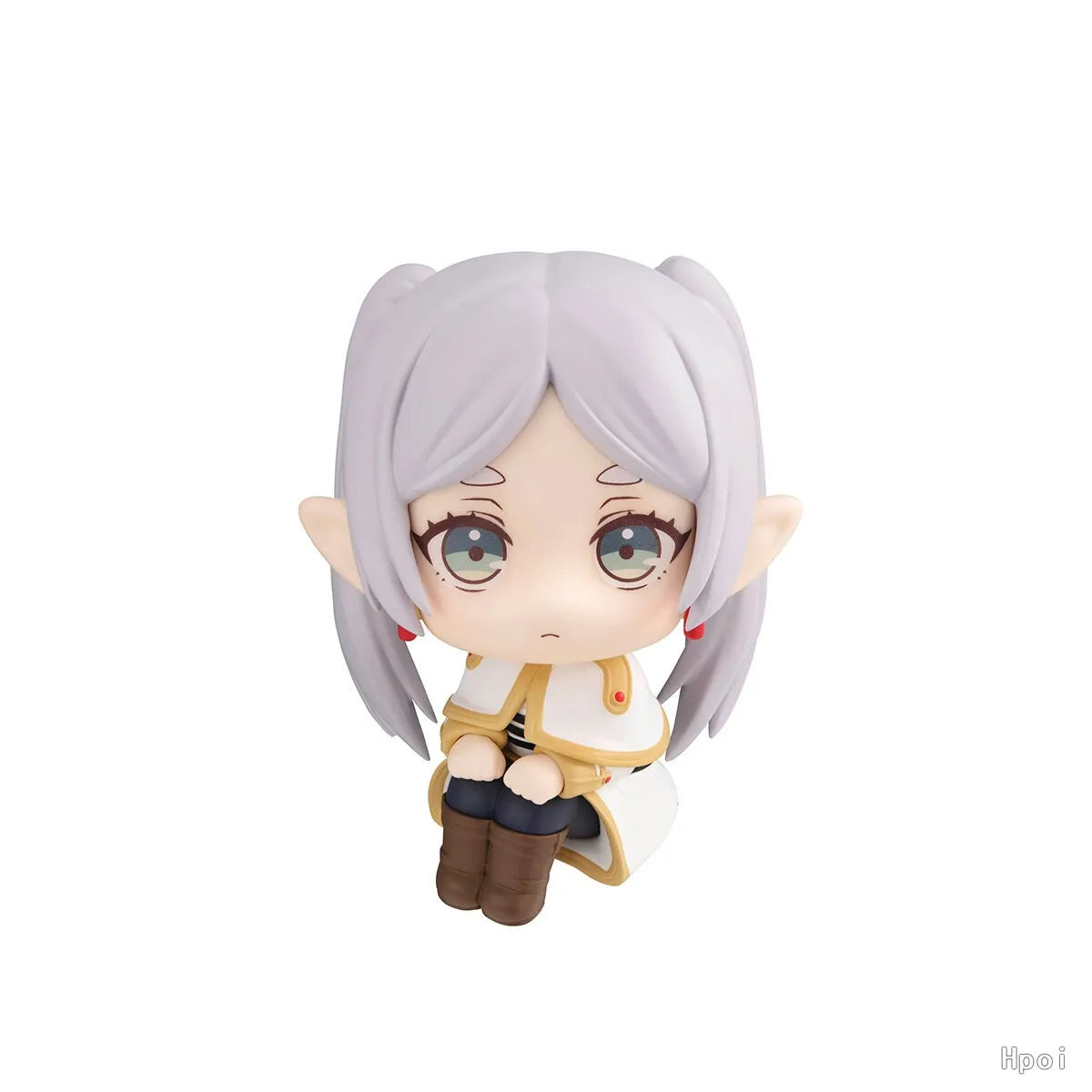 Frieren: 🥰 11CM Anime Sousou no Frieren Figure Look Up Doll Fern Cute Model Sitting Posture Toy Collection Aciton Figure Doll