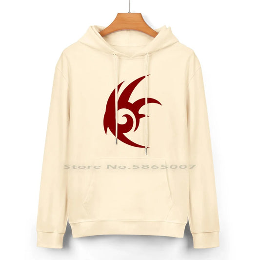 Sonic The Hedgehog: Shadow Logo Cotton Hoodie Sweater 24 Colors Shadow Hedgehog Logo Icon Game 100% Cotton Hooded Sweatshirt