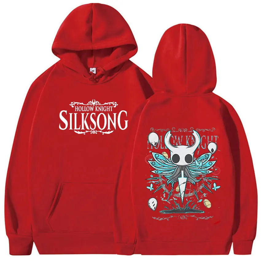 Hollow Knight: Silksong Game 2025 Hoody Men Gothic Fashion Aesthetic Clothing Sweatshirt Casual Loose Oversized Long Sleeve Hoody