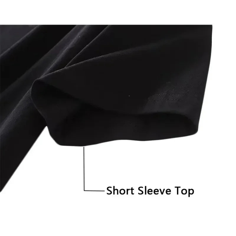 Dandadan: T-Shirt Women Men Oversized Y2k Short Sleeve Funny Anime Pure Cotton Casual Harajuku Streetwear Female Male Clothing