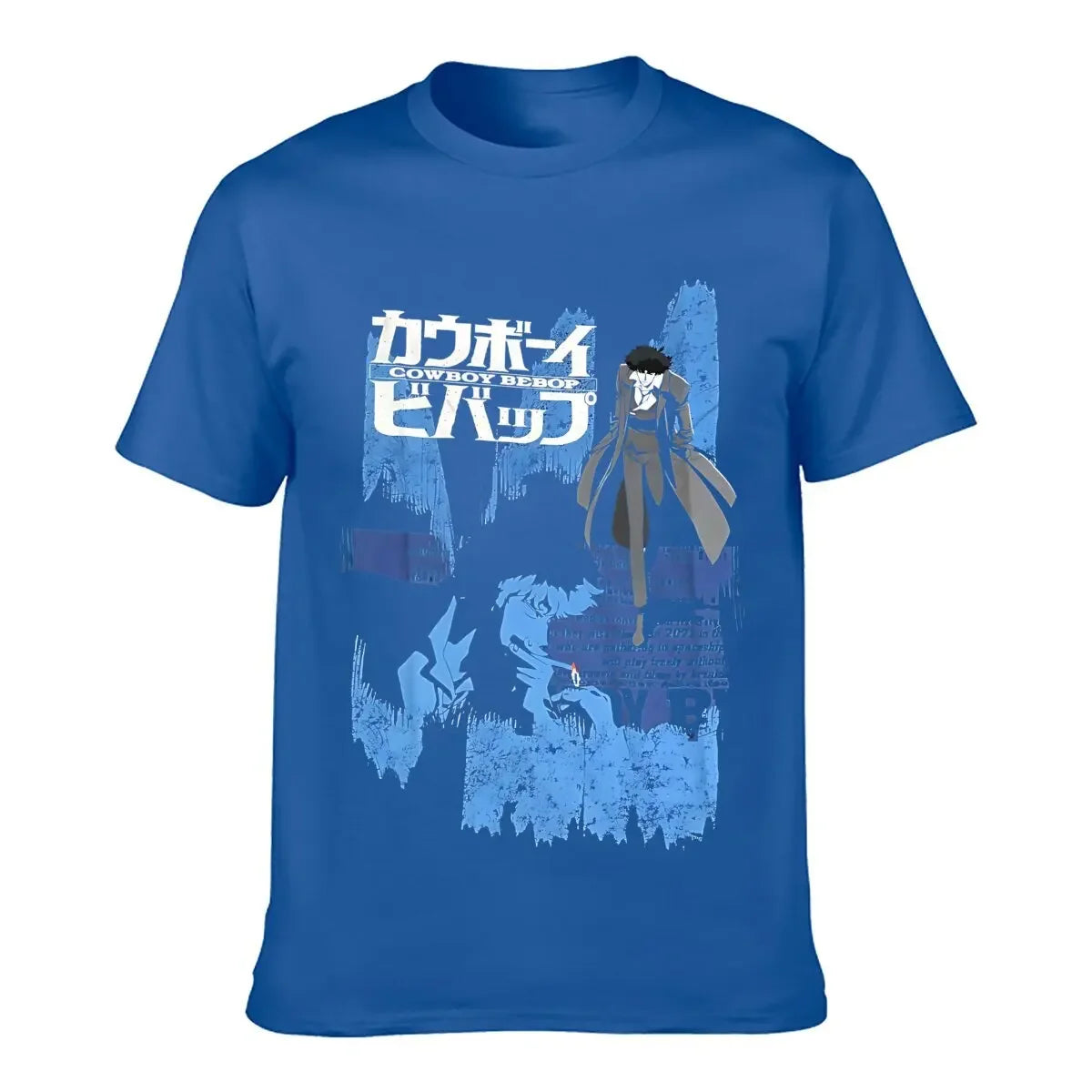Cowboy Bebop : New Fashion Top Tees Spike Anime Opening Credits Officially Printed heavyweight Sweatshirt Licensed Adult T-Shirt