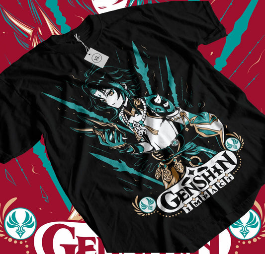 Genshin Impact T-shirt Manga Shirt T-shirt S M L XL 2XL 3XL 4XL 5XL