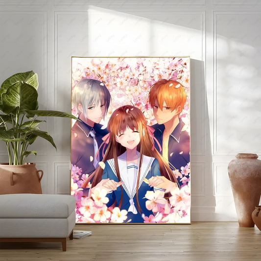 Fruits Basket: Sweet Poster Sticky Wall Art Printing Waterproof Home Living Bed Room Bar Hallway Aesthetic Decor