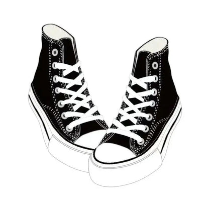 My Hero Academia: high-top canvas shoes anime Izuku Midoriya student capplet shoes breathable and comfortable holiday gift