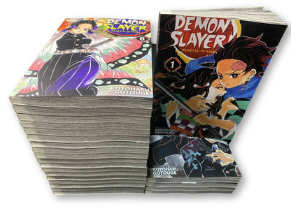 Demon Slayer :  English - Vol 1-23 Japan Youth Teen Fantasy Science Mystery Suspense Manga Comic Book Manga Books in