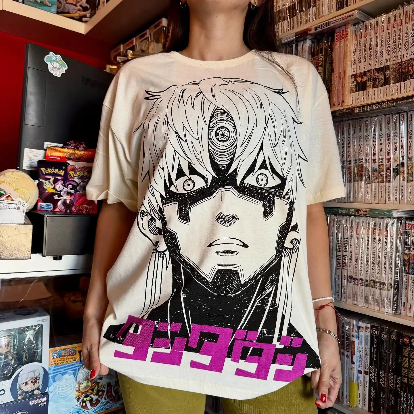 DanDaDan: Evil Eye T-Shirt Japanese Anime Women Men Oversized Y2k Manga Funny Street Hip Hop High Quality Female Male Clothing