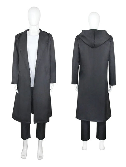 Solo Leveling: Seong Jin woo Cosplay Uniform Costume  Roleplay Coat Pants Outfits Halloween Carnival Party Disguise Suit