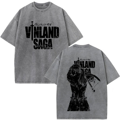 Vinland Saga: Manga Thorfinn Karlsefni T Shirt Men's Women Summer Fashion Casual O-Neck Oversized T-shirts