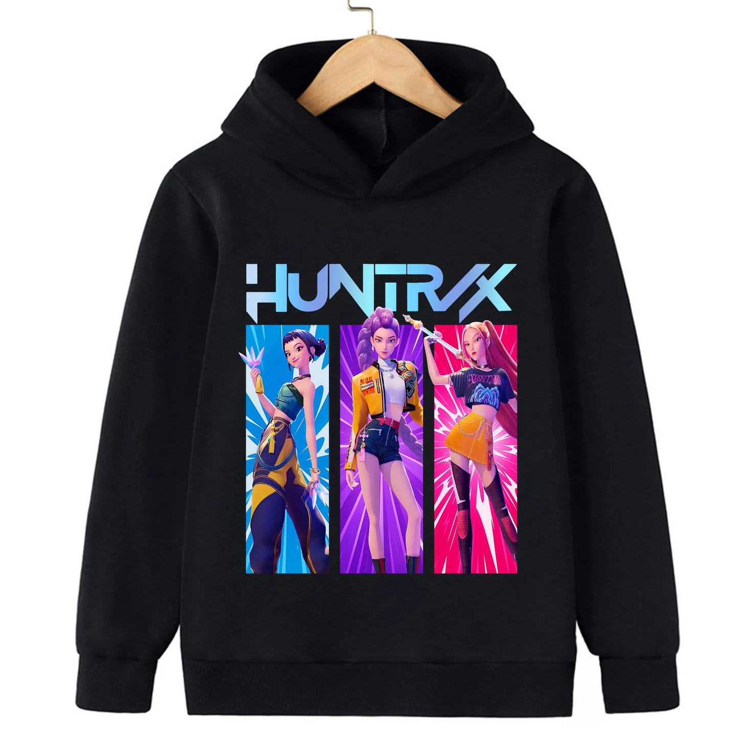 KPop Demon Hunters : Toddler Girl Clothes Demon Hunters Fashion Hoodie Clothes Child Girl Movie New Sweatshirts Casual Tops
