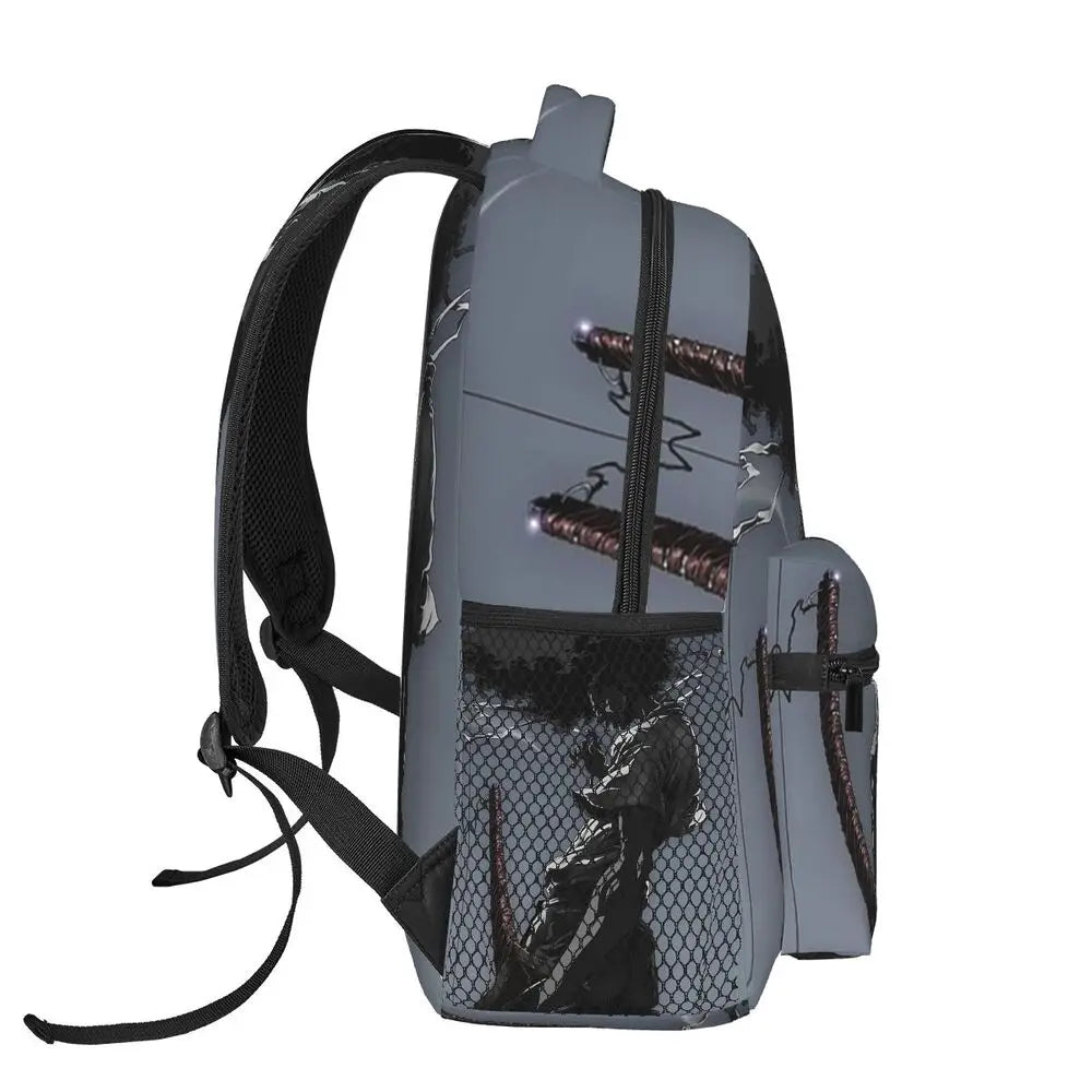 Afro Samurai: Backpack Hot Sale Daypack Large Capacity School Bag Shoulder Bags