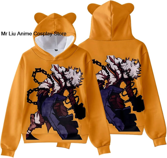 Gachiakuta: Hoodie Sweatshirt Sweater Costume Clothing Pullover Hooded with Ear Hat