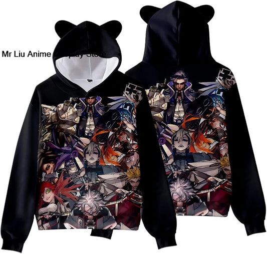Gachiakuta: Hoodie Sweatshirt Sweater Costume Clothing Pullover Hooded with Ear Hat