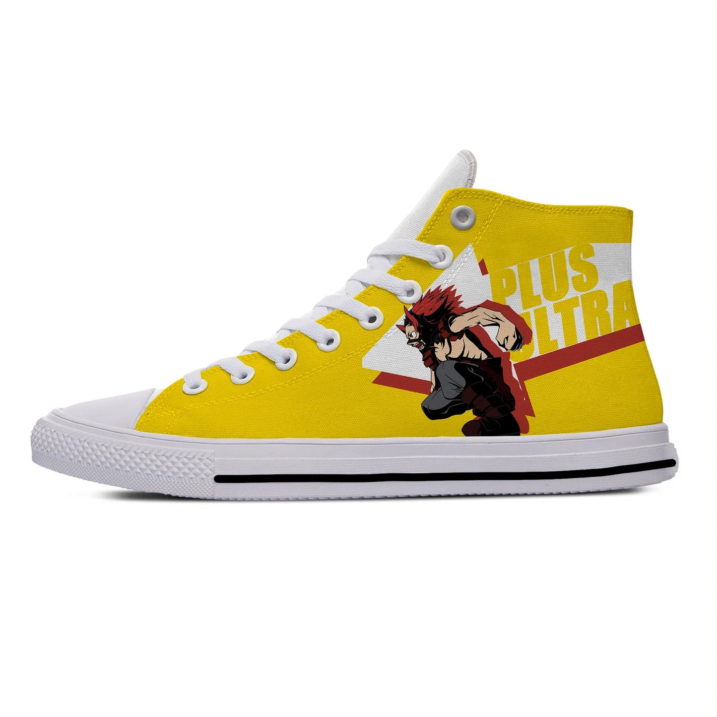 My Hero Academia : Volume 1 Kirishima Eijiro Casual Cloth Shoes High Top Lightweight Breathable 3D Print