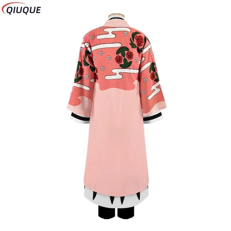 Bleach: Kyoraku Shunsui Cosplay- Thousand Year Blood War Arc Costume Wig Men Party Role Playing Uniform Clothes Outfit