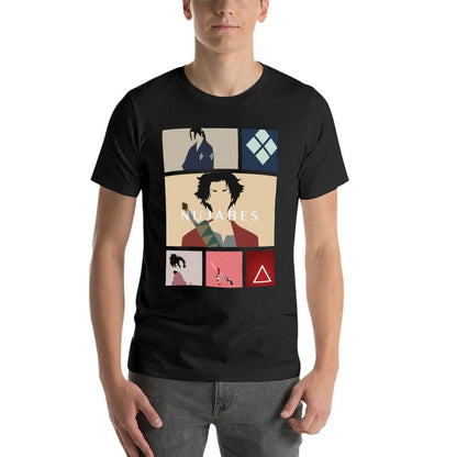 Samurai Champloo: T-Shirt plus sizes plus size tops sports fans quick-drying champion t shirts