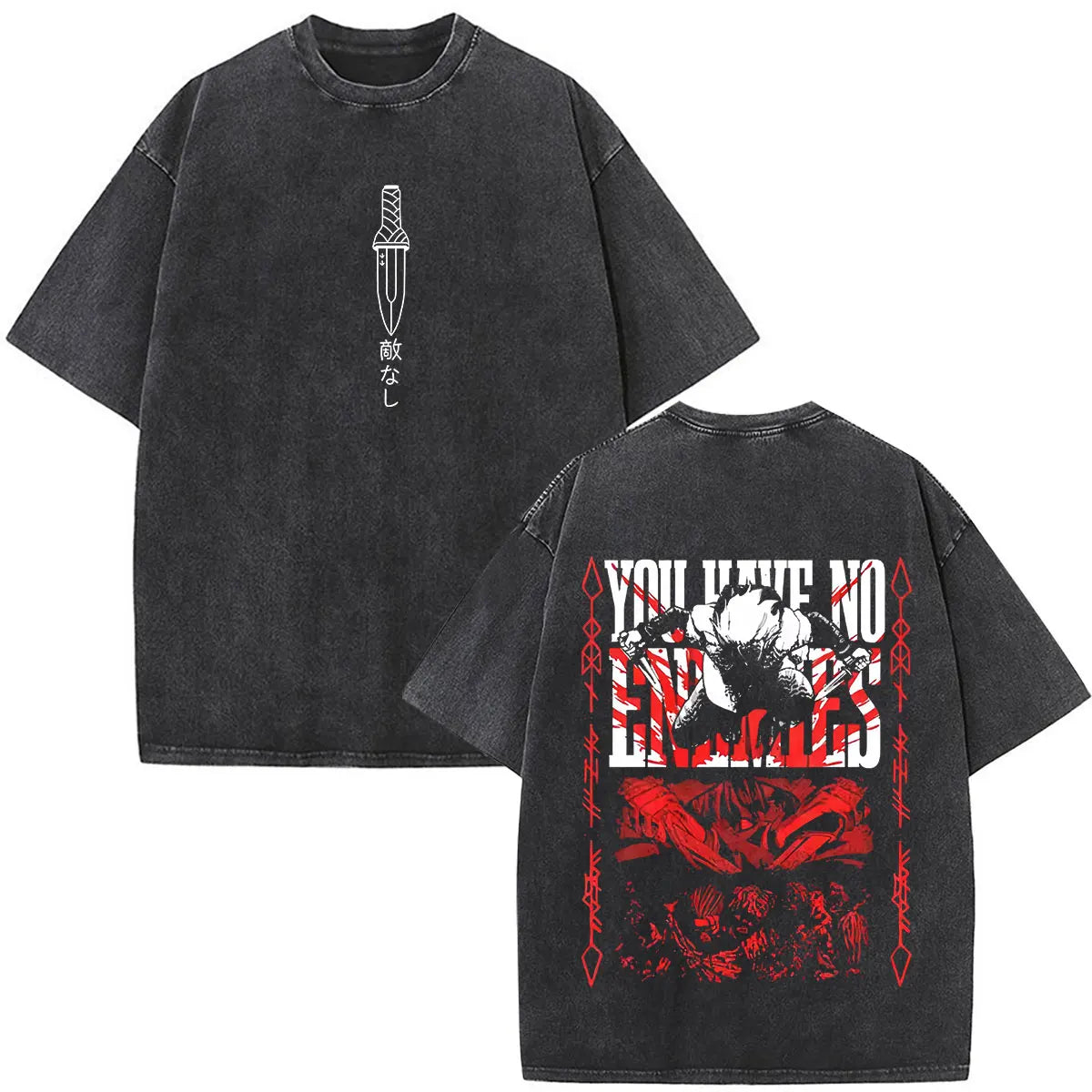 Vinland Saga: Manga Thorfinn Karlsefni T Shirt Men's Women Summer Fashion Casual O-Neck Oversized T-shirts