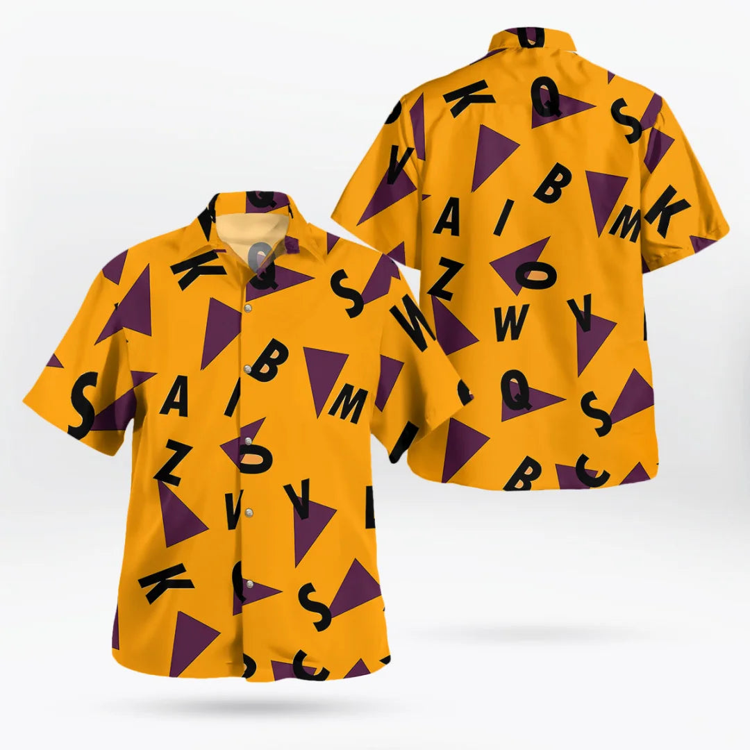 Dragon Ball Z : Master Roshi Pattern Button Up Hawaiian Shirt Summer Leisure Men's T-Shirt Children's Clothing Tee Y2k Woman
