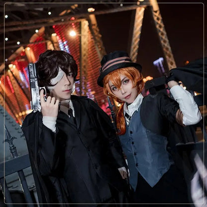 Bungo Stray Dogs:  Cosplay for Dazai Osamu and Nakahara Chuuya