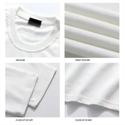 Gachiakuta: Loose Oversized Y2k Short Sleeve Anime T-Shirt Male Clothing Casual Heavy Cotton Top Tee