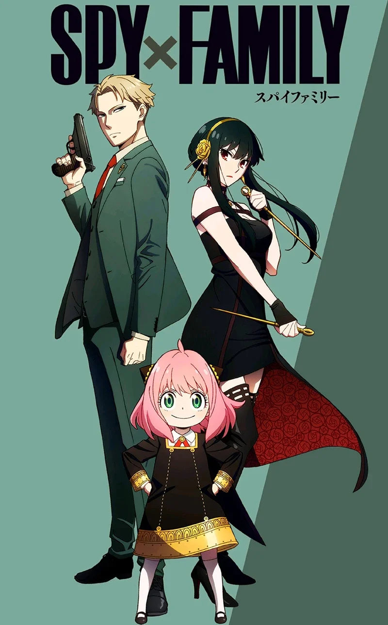 Spy X Family : CHILD DY20Anime Cosplay Costume Yor Forger Sexy Dress Loid Forger Light Green Suit Anya Kawaii Outfit Carnival Party Wig