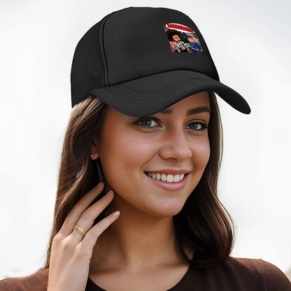 The Boondocks: (DAMN meme) Huey x Riley Freeman Baseball Cap Icon Winter hat luxury woman cap fashionable