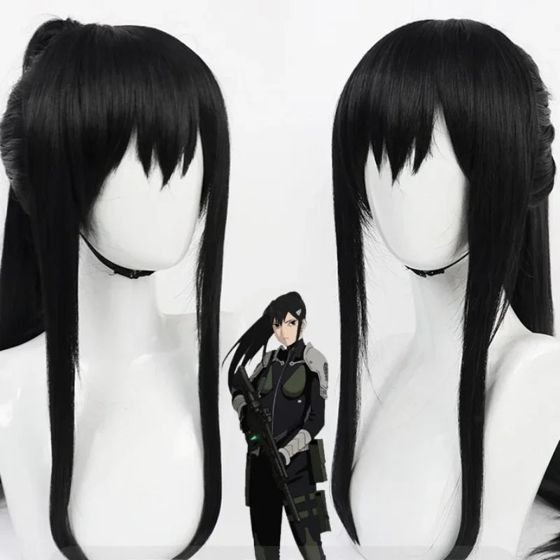 Kaiju No. 8 Kafka Hibino Mina Ashiro Cosplay Costume Wig Jumpsuit Uniform Bag Gloves Monster Sweeper Birthday Suit Props