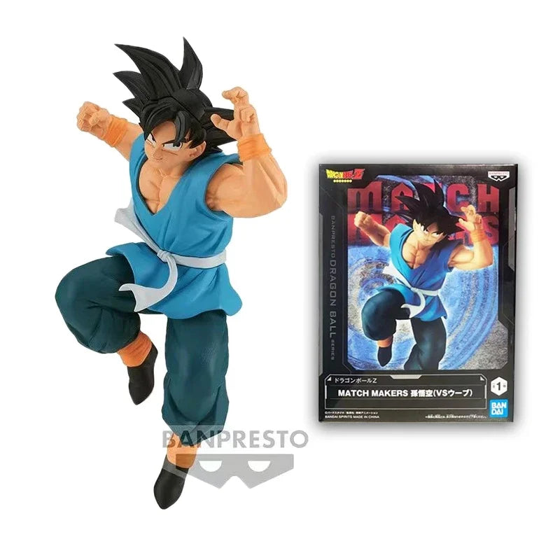 Dragon Ball : Bandai Genuine Figure Toys Match Makers Competitor Son Goku VS Uub Anime Action Model Decoration Children's Gifts