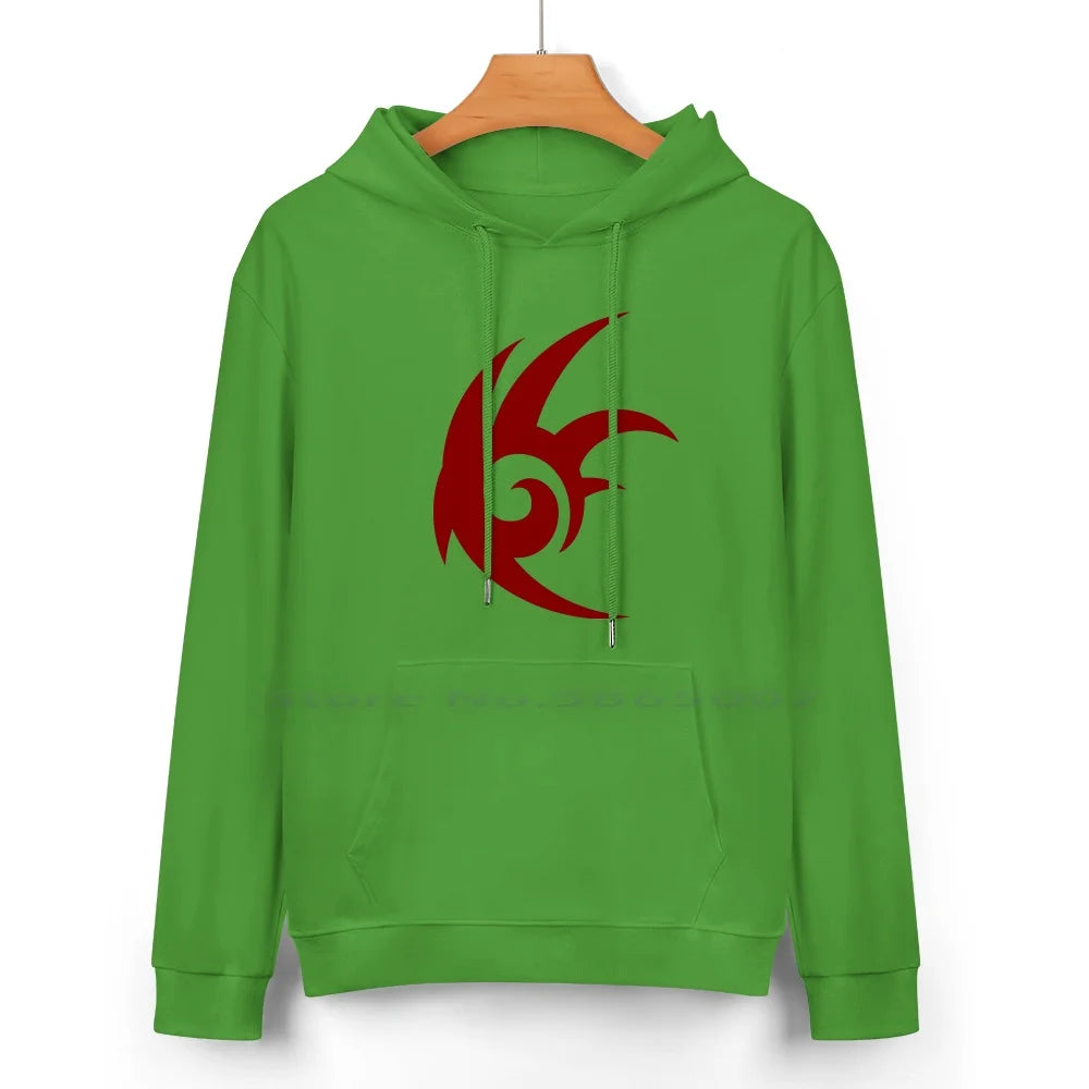 Sonic The Hedgehog: Shadow Logo Cotton Hoodie Sweater 24 Colors Shadow Hedgehog Logo Icon Game 100% Cotton Hooded Sweatshirt