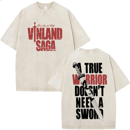 Vinland Saga: Manga Thorfinn Karlsefni T Shirt Men's Women Summer Fashion Casual O-Neck Oversized T-shirts