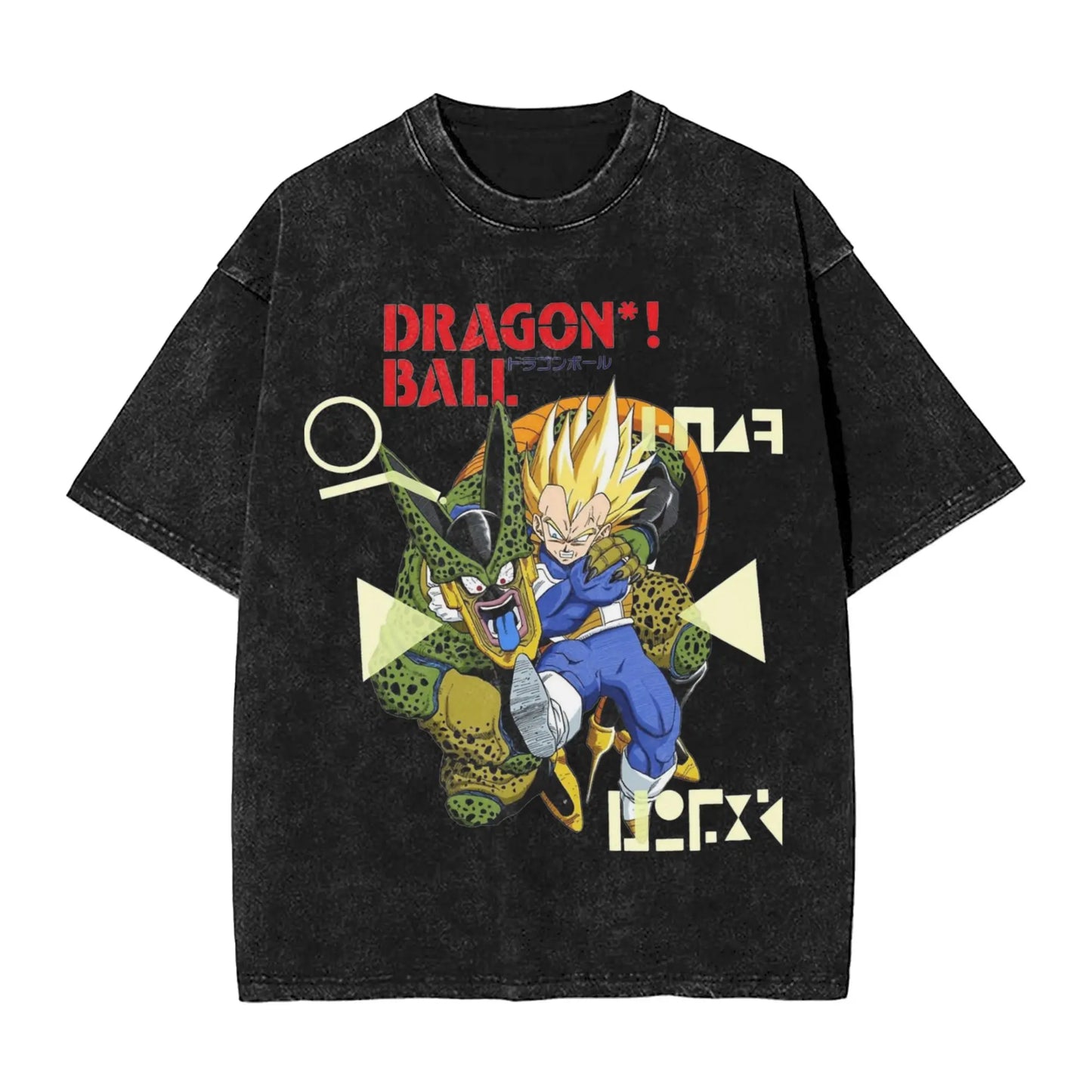 Dragon Ball: 2026 Master Roshi  Printed T-shirt Men's and Women's Washed T-shirt High Quality Vintage Cotton T-shirt Harajuku Tops