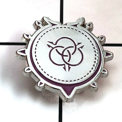 The Rising of The Shield Hero: Raphtaria Tattoo Pattern Badge Classic Anime Character Derivative Peripheral Brooch Decoration