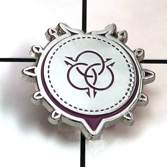 The Rising of The Shield Hero: Raphtaria Tattoo Pattern Badge Classic Anime Character Derivative Peripheral Brooch Decoration