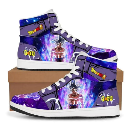 Dragon Ball Z: Super Anime Son Goku Sneakers Cartoon Printing Comfortable Flat Shoes Casual Shoes Basketball Shoes Birthday Gift