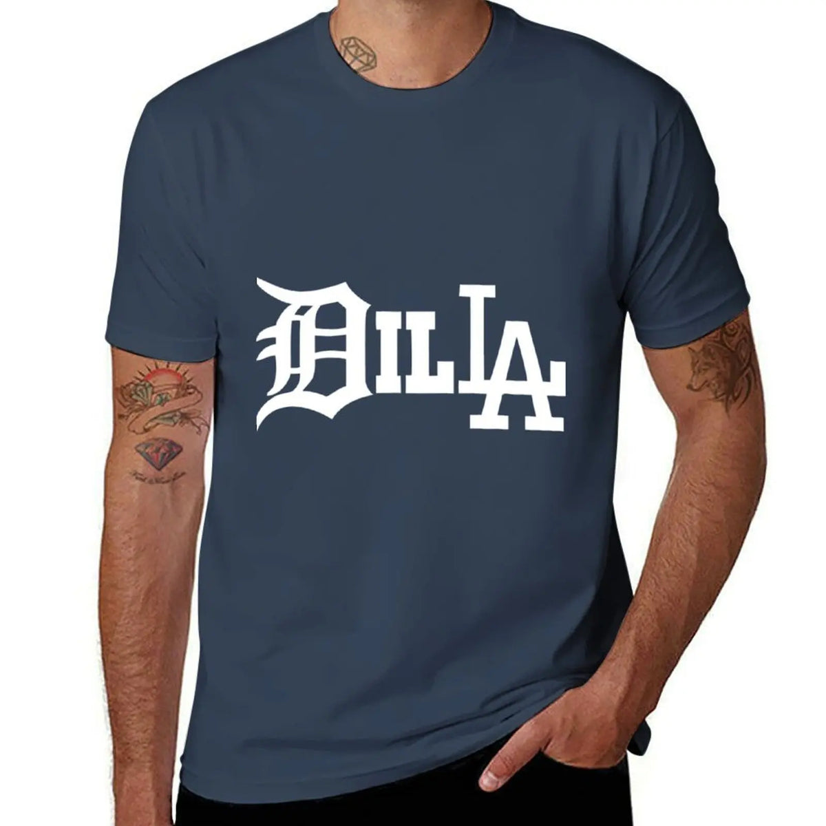 J Dilla: T-Shirt Soft Casual Short Sleeve Cotton Tee T-Shirt