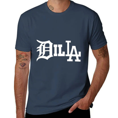 J Dilla: T-Shirt Soft Casual Short Sleeve Cotton Tee T-Shirt