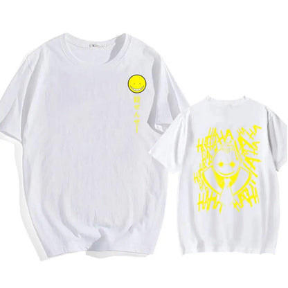 Assassination Classroom: Shirt Short Sleeve Cosplay Korosensei Print Fashion Summer Men T-Shirt Hip Hop Top