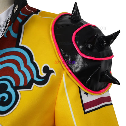 KPop Demon Hunters:  Huntrix Rumi Cosplay KPOP Group Stage Cosplay Print Pattern Uniform Halloween Party Sexy Outfit For Woman