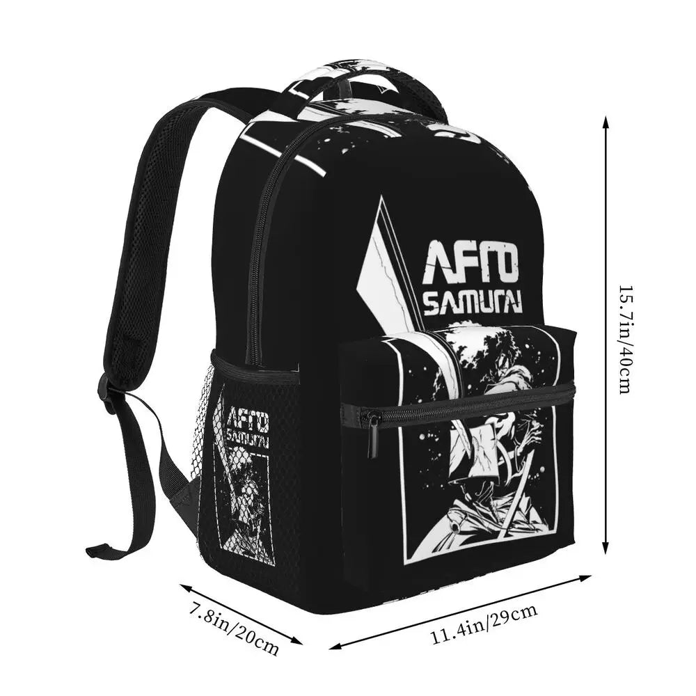 Afro Samurai: Backpack Hot Sale Daypack Large Capacity School Bag Shoulder Bags
