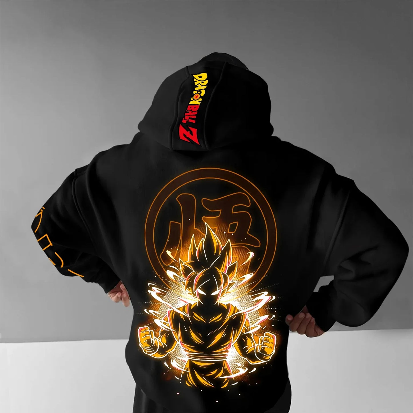 Dragon Ball: Peripheral Versatile Sweater Autumn and Winter Men's and Women's Loose Hooded Sweater