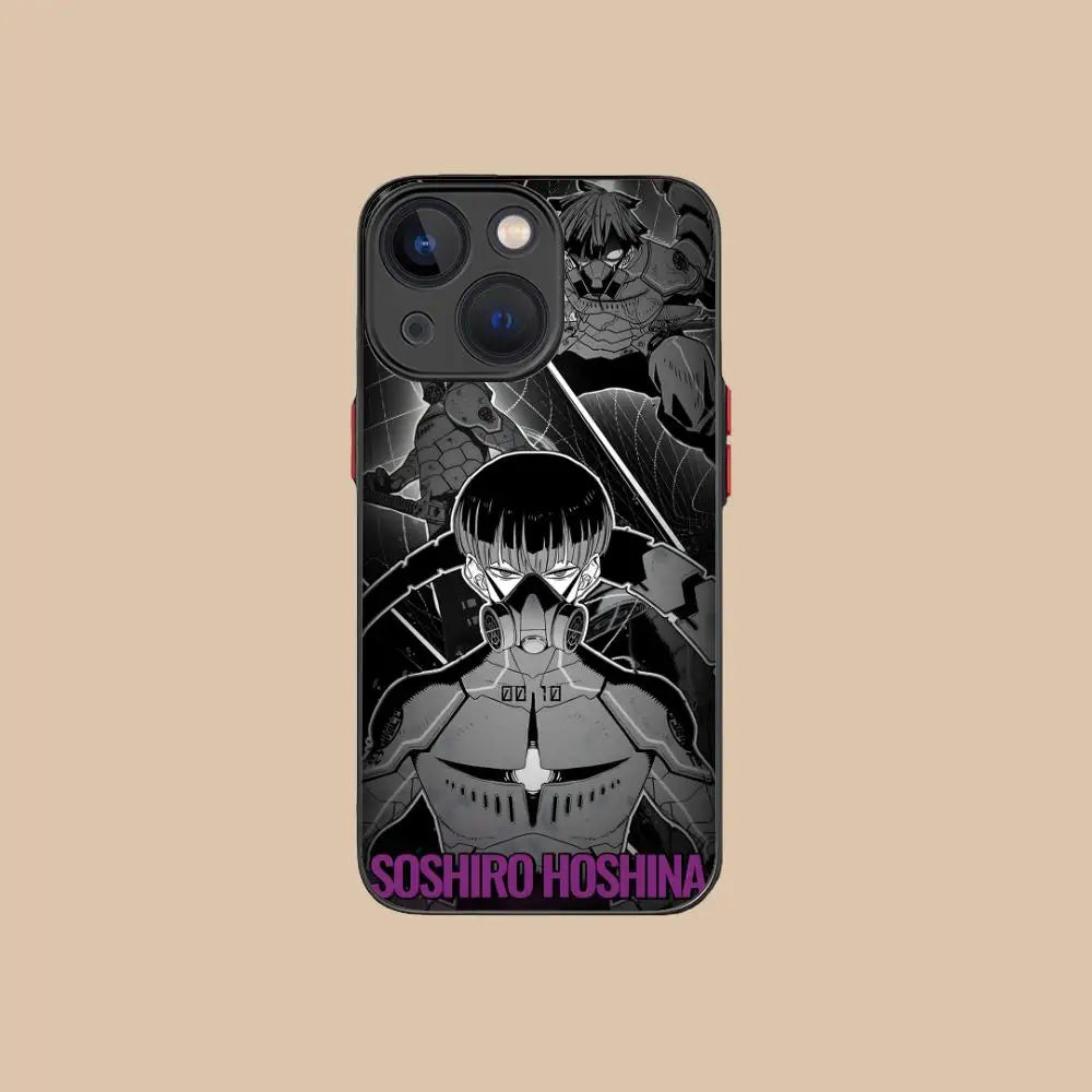 Kaiju No.8: Hoshina Soshiro Phone Case for iPhone 17 16 15 14 13 12 11 X XR XS 8 7 Pro Max Plus Mini Colorful Silicone Cover