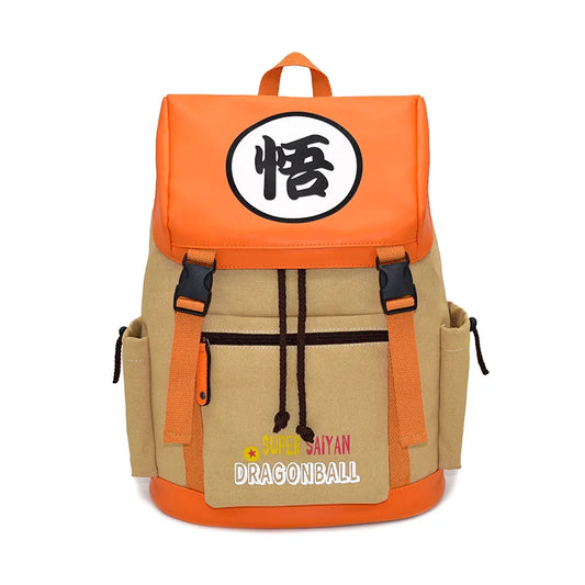 Dragon Ball: Backpack  Dragon Ball Animation Surrounding Canvas  High-Capacity Fashion Bag Gifts