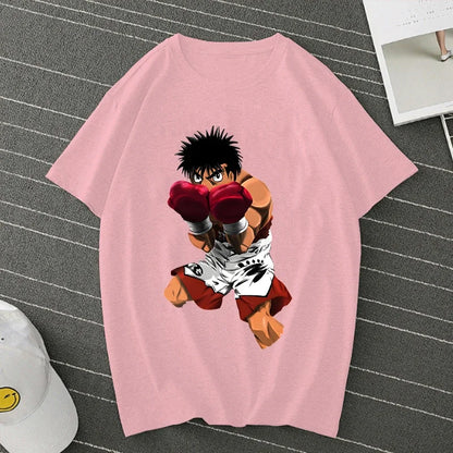 Hajime No Ippo: Kamogawa Boxing Gym T Shirt- Ippo Makunouchi KGB