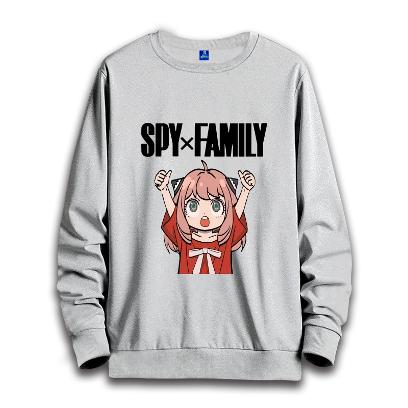 Spy x Family: anime sweatshirts  women's round neck top couple round neck hoodie couple loose casual fashion