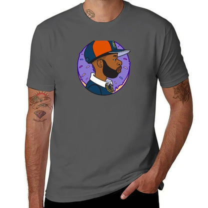 J Dilla:T-Shirt Big and Tall Crew Neck Tee