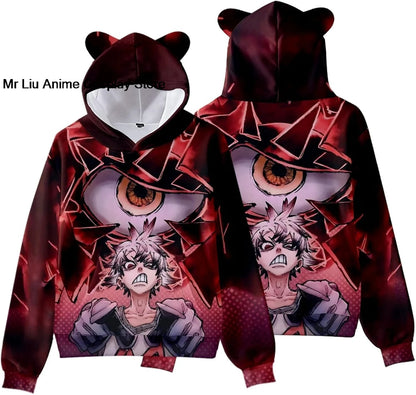 Gachiakuta: Hoodie Sweatshirt Sweater Costume Clothing Pullover Hooded with Ear Hat
