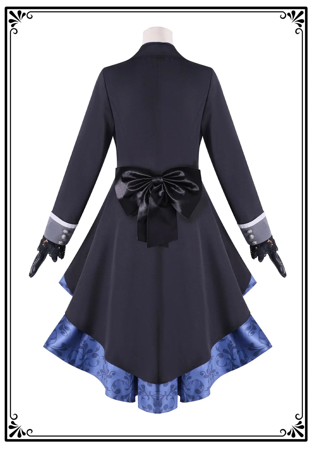 Black Butler: Ciel Phantomhive Cosplay Costume Elegant Victorian Gothic Devil Uniform for Anime Conventions Carnival Theme Partie