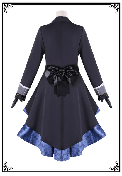 Black Butler: Ciel Phantomhive Cosplay Costume Elegant Victorian Gothic Devil Uniform for Anime Conventions Carnival Theme Partie