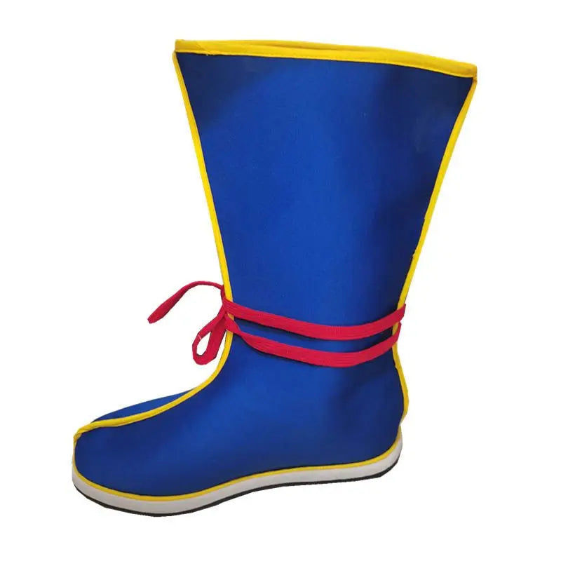 Dragon Ball: Super Saiyan Shoes Son Goku Cosplay Long Boots Stage Comic Show Performance Shoes Anime Holiday Gift